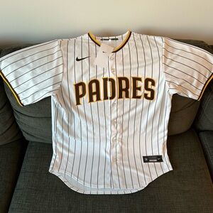 Nike Authentic San Diego Padres MLB Baseball Pinstripe Jersey Men’s Sz: M